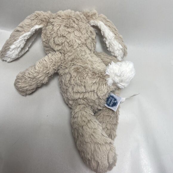 Mary Meyer Plush Bunny Rabbit soft & cuddly Tan with cream ears and tail 10 in - Picture 4 of 6